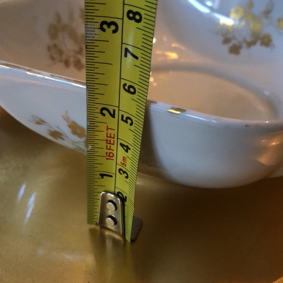 Limoges France Vintage Porcelain Candy/Trinket Gold trimmed & Floral design - Picture 7 of 8